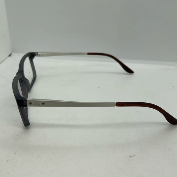 RALPH LAUREN RL 6128 Eyeglasses Frames Case 5510 Matte Black Matte Silver NWT main image 7